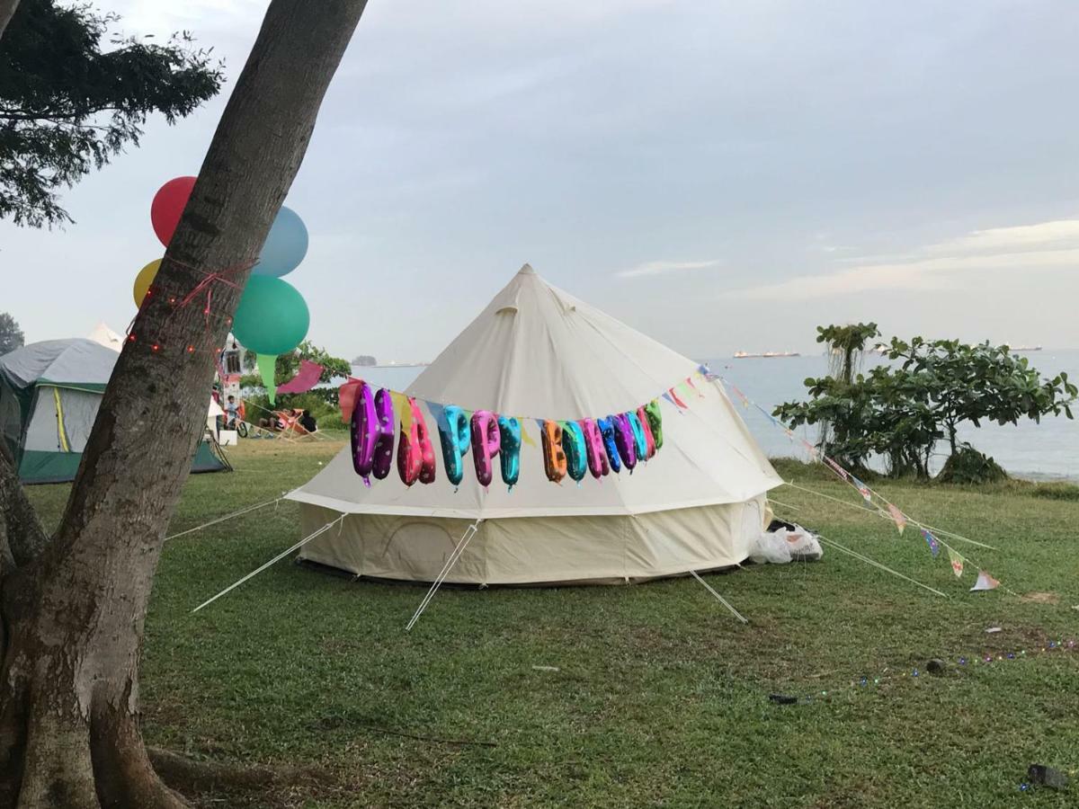 Glamping Kaki - Medium Bell Tent 싱가포르 외부 사진